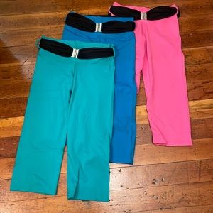 Set of 3 Yoga Crops